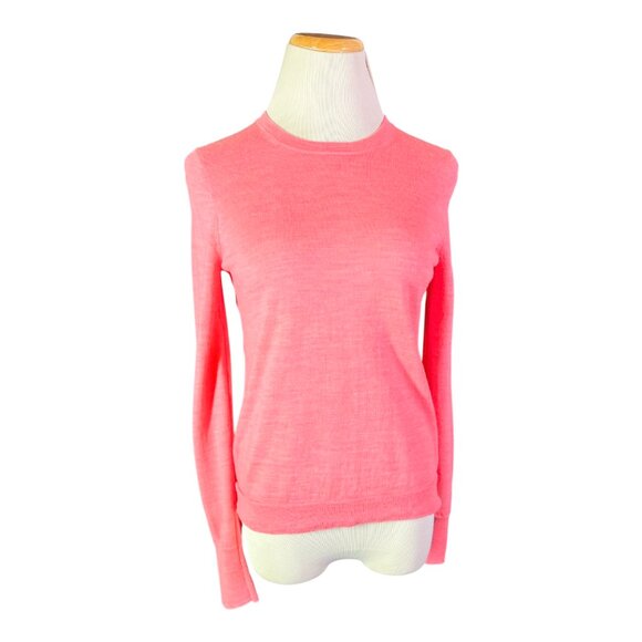 J. Crew Sweaters - J. Crew Size S Margot Crewneck Sweater Merino Wool Pullover Pink AM146